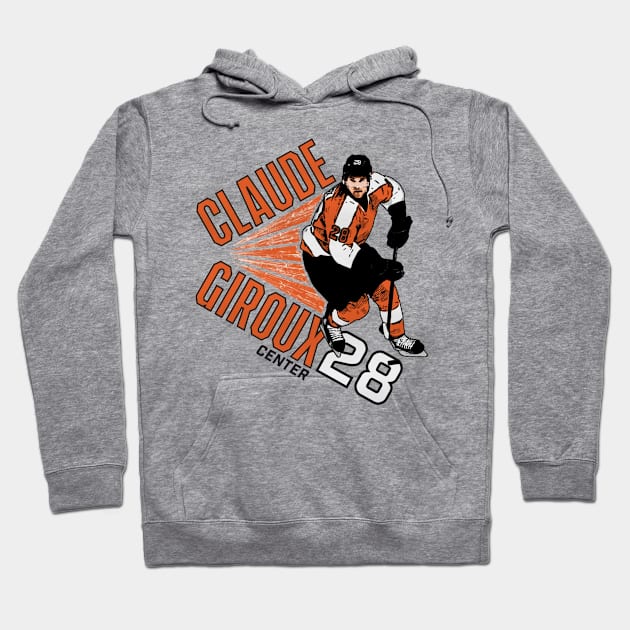 Claude Giroux New York I Point Hoodie by stevenmsparks